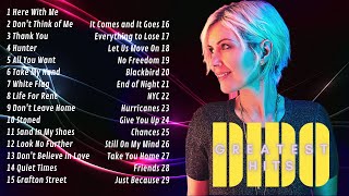 Dido  Greatest Hits Compilation  Non stop playlist Official amp Promotional Singles up to 2019 [upl. by Ttej]