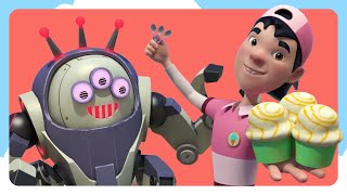 Alien Robots  Sammy’s Sorbet 👽🍦  Cartoon Treehouse  Rusty Rivets [upl. by Pine]