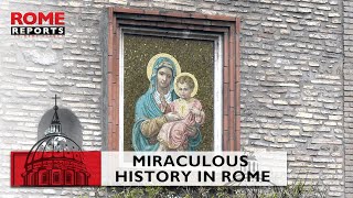 Images of Mary with a miraculous history in Rome [upl. by Imhsar722]