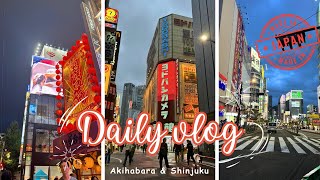 DAILY VLOG JAPÓN 🇯🇵 AkihabaraampShinjuku [upl. by Haonam]