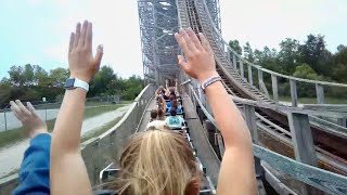 Shivering Timbers Back Seat Full HD POV Michigans Adventure [upl. by Amaris966]