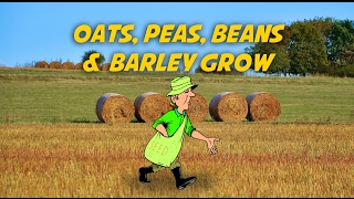 Oats Peas Beans and Barley Grow Karaoke with Lyrics for kids [upl. by Sidnac]