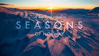 SEASONS of NORWAY  A TimeLapse Adventure in 8K [upl. by Aittam884]