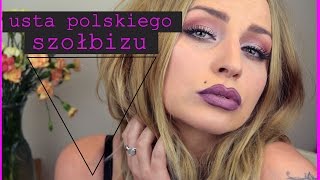 USTA POLSKIEGO SZOŁBIZU ☠ jak się nie malować ☠ Kylie Jenner [upl. by Rudiger]