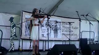 Glory in the Meetinghouse Anneli played at Happy Valley Oldtime FIddlers Convention [upl. by Nosraep]