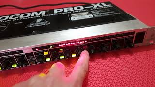 Behringer Multicom Proxl Mdx1600 Compressorgateexpander [upl. by Wylen606]