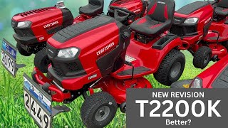 NEW Craftsman T2200K 42Inch Riding Mower  an update to the T2200 and T210 [upl. by Sine616]