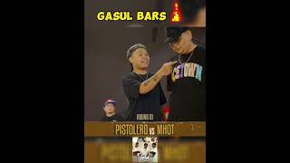 Gasol Bars🔥🔥Mhot Vs Pistolero psp fliptop flipbottle [upl. by Nikolaus822]