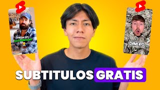 Cómo Poner Subtítulos A Un Video Gratis Con IA [upl. by Ahsatan]