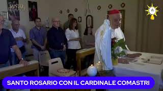 Santo Rosario con il Card Comastri misteri del dolore [upl. by Ivar819]