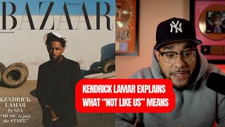 Kendrick Lamar Explains What quotNot Like Usquot Means To Him [upl. by Bahe]