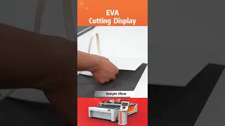 EVA Foam Board Oscillating Knife Cutting Machine [upl. by Gower]