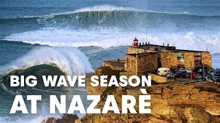 The Historic Nazaré Season of 20172018  Sessions [upl. by Yrannav]