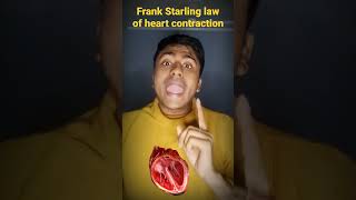 frank starling law of heart contractionphysiology demo 1styearmbbslectures rgkar mbbs [upl. by Shepperd191]