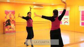 Tutorial bailar sevillanas la tercera y la cuarta [upl. by Sarnoff]