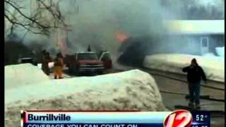 Burrillville house explosion [upl. by Neirol]