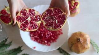 Tres formas de comer y pelar una granada  Exotic Fruit Box [upl. by Averell]