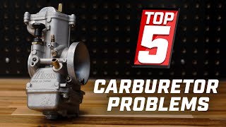 Top 5 Most Common Carburetor Problems amp How To Fix Them [upl. by Lucchesi521]