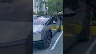 Tesla Cybertruck of our President in IAM Worldwide [upl. by Hulton308]