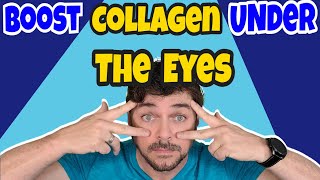 How to BOOST COLLAGEN And REDUCE WRINKLES Under Your EYES  Chris Gibson [upl. by Ayahsey]