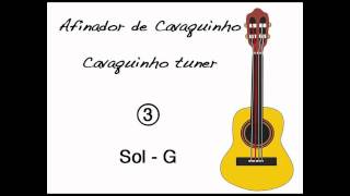 Afinador de Cavaquinho  Cavaquinho Tuner [upl. by Davidde]