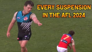 EVERY Sanction in the 2024 AFL Season [upl. by Atat]