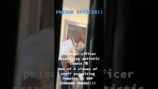 HMP Prison Officer Punches Inmate UK [upl. by Epps236]