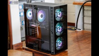 Tour Kolink Observatory HF Glass i5 14400F et RTX 4060Ti Zotac Twin Edge [upl. by Kellyann]