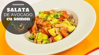 Salata de avocado cu somon  Bunatati din 5 in 10 [upl. by Nap336]