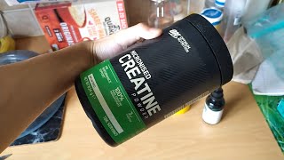 Great Supplement For Working Out  Optimum Nutrition Creatine Monohydrate Review [upl. by Benjie]