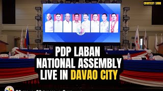 PDP Laban National Assembly 2024 Live in Buhangin Davao City [upl. by Ferneau]