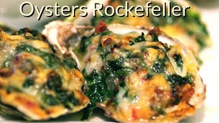 Oysters Rockefeller Recipe [upl. by Nimad]