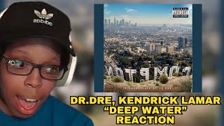 MUSICIAN Reacts to DrDre Kendrick Lamar quotDeep Waterquot [upl. by Rohclem]