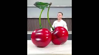 Crafting these gigantic hyperrealistic cherries of chocolate was an absolute joy 🍒Amaury Guichon [upl. by Kirrad]