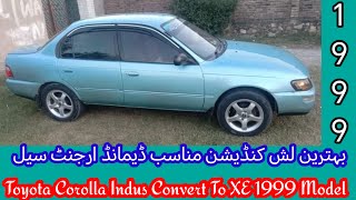 Toyota Corolla Indus Covert To Xe 1999 Model Lash Condition Used Car For Sale  PriceDetailsReview [upl. by Addi623]