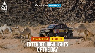 Extended highlights of Stage 11 presented by Aramco  Dakar2024 [upl. by Loredana845]