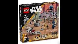 2024 Clones vs Droids Battle Pack Review [upl. by Arriek]