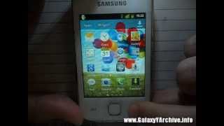 Installing Galaxy S3 Launcher on Samsung Galaxy Y  Quick Preview [upl. by Yllim]