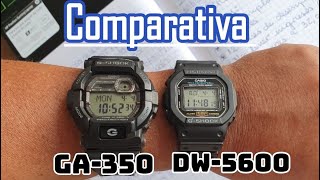 G Shock GD350 vs G Shock DW 5600 una comparativa entre dos excelentes relojes [upl. by Sven]