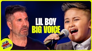 LITTLE BOY Singers With BIG VOICES 🤩 [upl. by Mclain758]