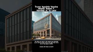 Trump Appoints Vaccine Skeptic Robert F Kennedy Jr to Lead HHS new shorts [upl. by Radborne780]