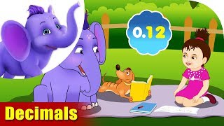 Decimals  Learning song for Children  4K  Appu Series [upl. by Nylirem]