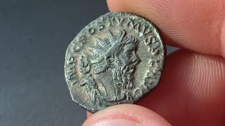 Postumus Antoninianus 259269AD [upl. by Htir]