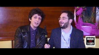 Sanremo 2016  Ermal Meta ai microfoni di MusicandTheCityit [upl. by Bostow]