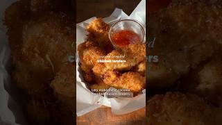 Coconut Breaded Chicken Tenders 🥥🍗 [upl. by Afatsuom]