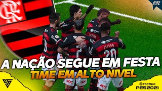 NAÇÃO EM FESTA COM O TOPO ALCANÇADO  GAMEPLAY EFOOTBALL PES 2021  SADAN GAMER  60 FPS  PC [upl. by Etnod518]