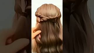 Easy cute Hairstyle for girl  U must try 💖💖 [upl. by Ixela45]