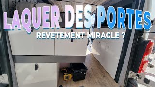 Comment laquer des portes ou un meuble  un revêtement magique [upl. by Haleigh]