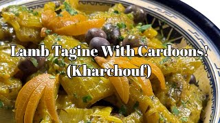 The BEST Moroccan Lamb Tagine With Cardoons Recipe Tagine Kharchouf [upl. by Zilef]