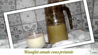 JUS DE BANANE ET POMME AU FRUITS SECS💪💪👌👌عصير التفاح و الموز بالفواكه الجافة [upl. by Llehctim415]